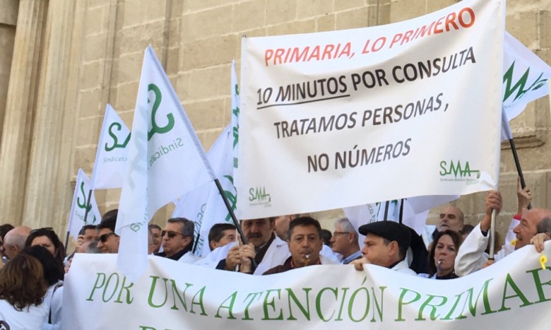 Imagen de archivo de las protestas a las que Serafín Romero hace referencia en su artículo.