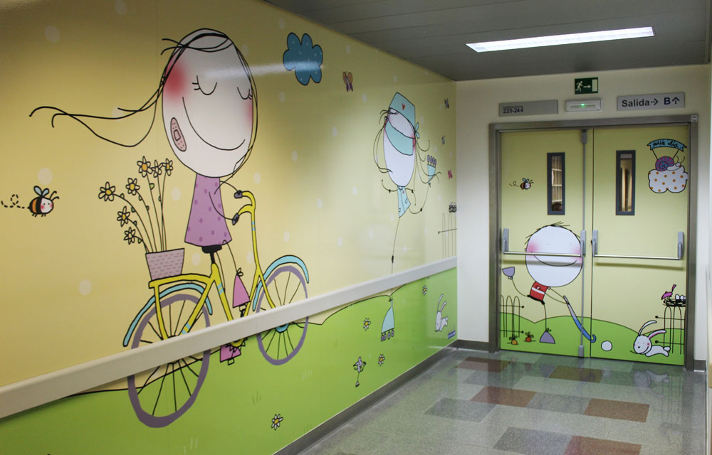 Ciudad Real pintura pediatría