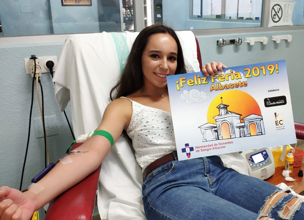 donantes sangre feria Albacete