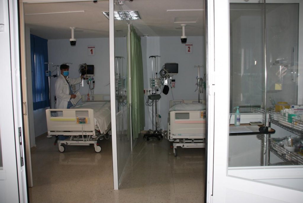 hospital cuenca camas críticos