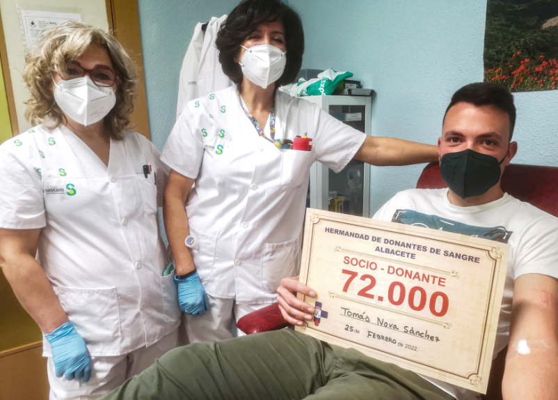 Albacete donante sangre 72000