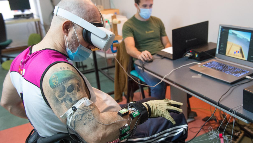 Parapléjicos y la UCLM trabajan de la mano en realidad virtual para rehabilitar miembros superiores en pacientes con lesión medular cervical