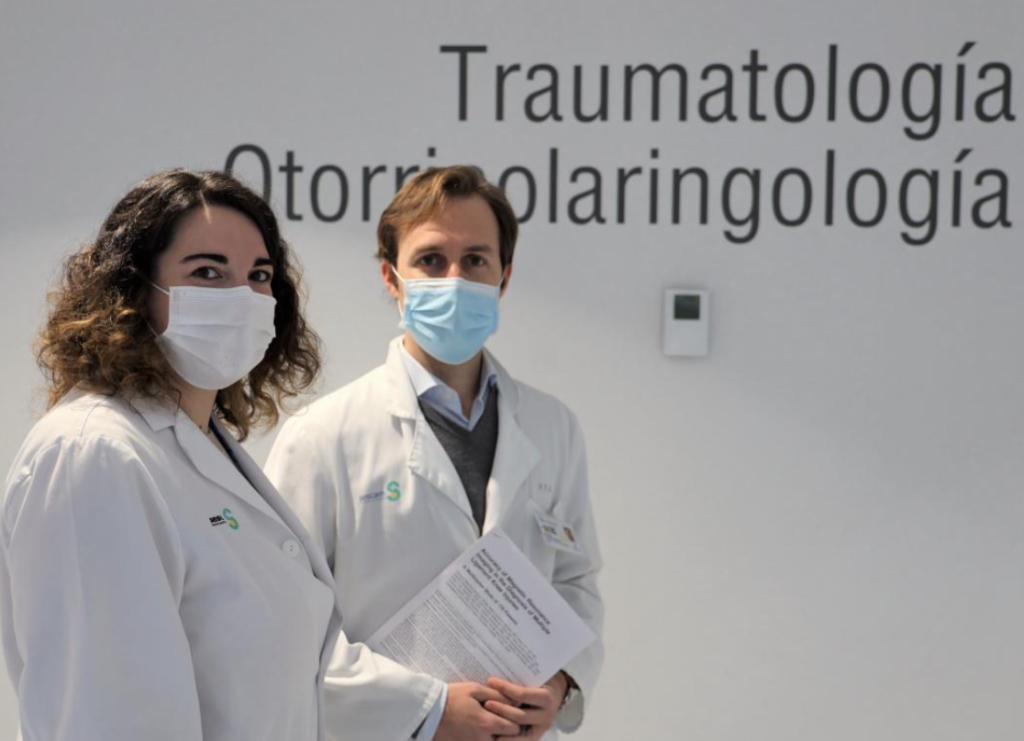 Los doctores Enrique Sánchez Muñoz y Beatriz Lozano Hernanz del servicio de Traumatología de Toledo han liderado un estudio internacional.