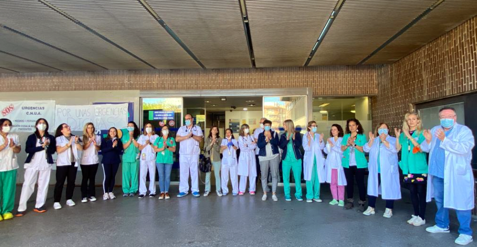 Después de dos meses de protestas, los profesionales de las Urgencias hospitalarias de Albacete no se rinden.