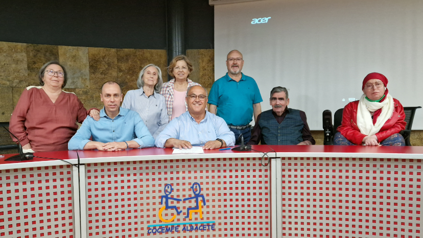 Cocemfe Albacete ha reelegido a Marcelino Escobar como presidente. La confederación celebraba este miércoles su asamblea general.