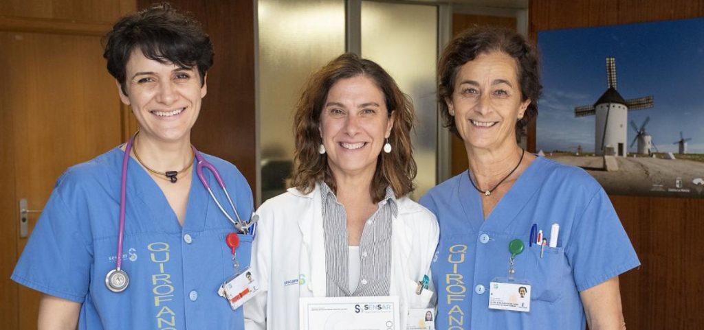 El Hospital de Guadalajara, gracias a su servicio de Anestesia, ha revalidado su condición de ‘Hospital Activo en SENSAR, Hospital Seguro’